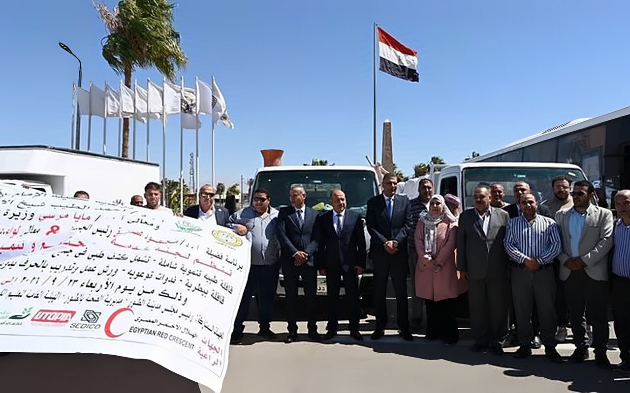 محافظ جنوب سيناء يستقبل قافلة بيت الزكاة لدعم الأسر الأولى بالرعاية