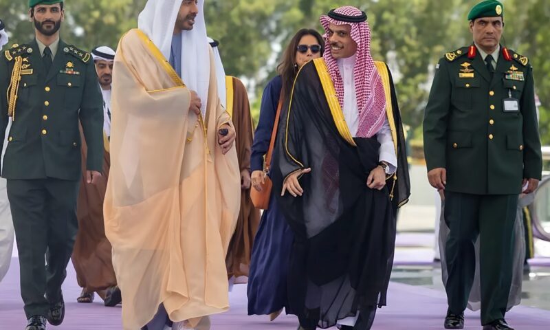 وزيرا خارجية السعودية والإمارات يبحثان المستجدات الإقليمية