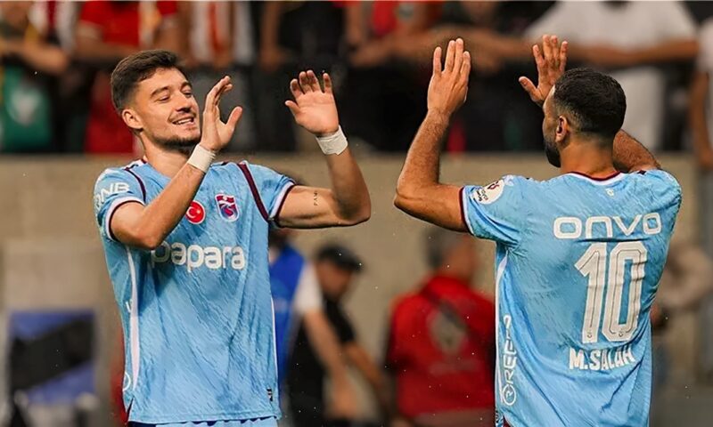 بمشاركة محمد صلاح، طرابزون سبور يُسقط بشكتاش بثنائية في الدوري التركي