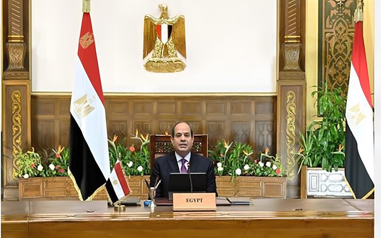 السيسي: مستمرون في الدفع بالحل السياسي للأزمة السودانية لإنهاء الحرب ورفع المعاناة الإنسانية