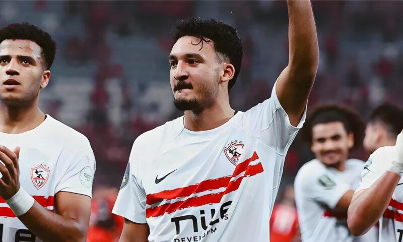 أحمد شريف يسجل هدف الزمالك الأول في شباك بترول أسيوط