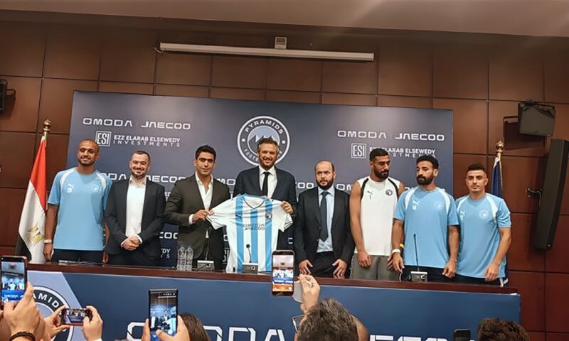 بيراميدز يعلن عن راعٍ جديد لقميص فريق كرة القدم