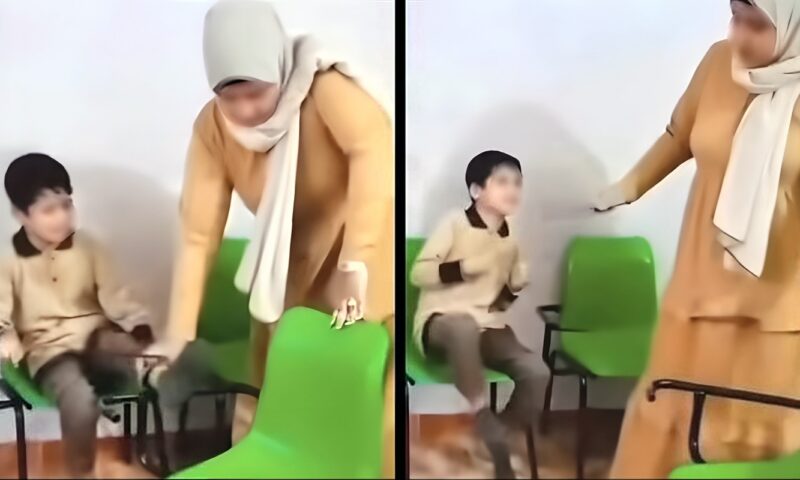 غضب أولياء الأمور بسبب فيديو ضرب معلمة لطفل، وأول تحرك من التعليم