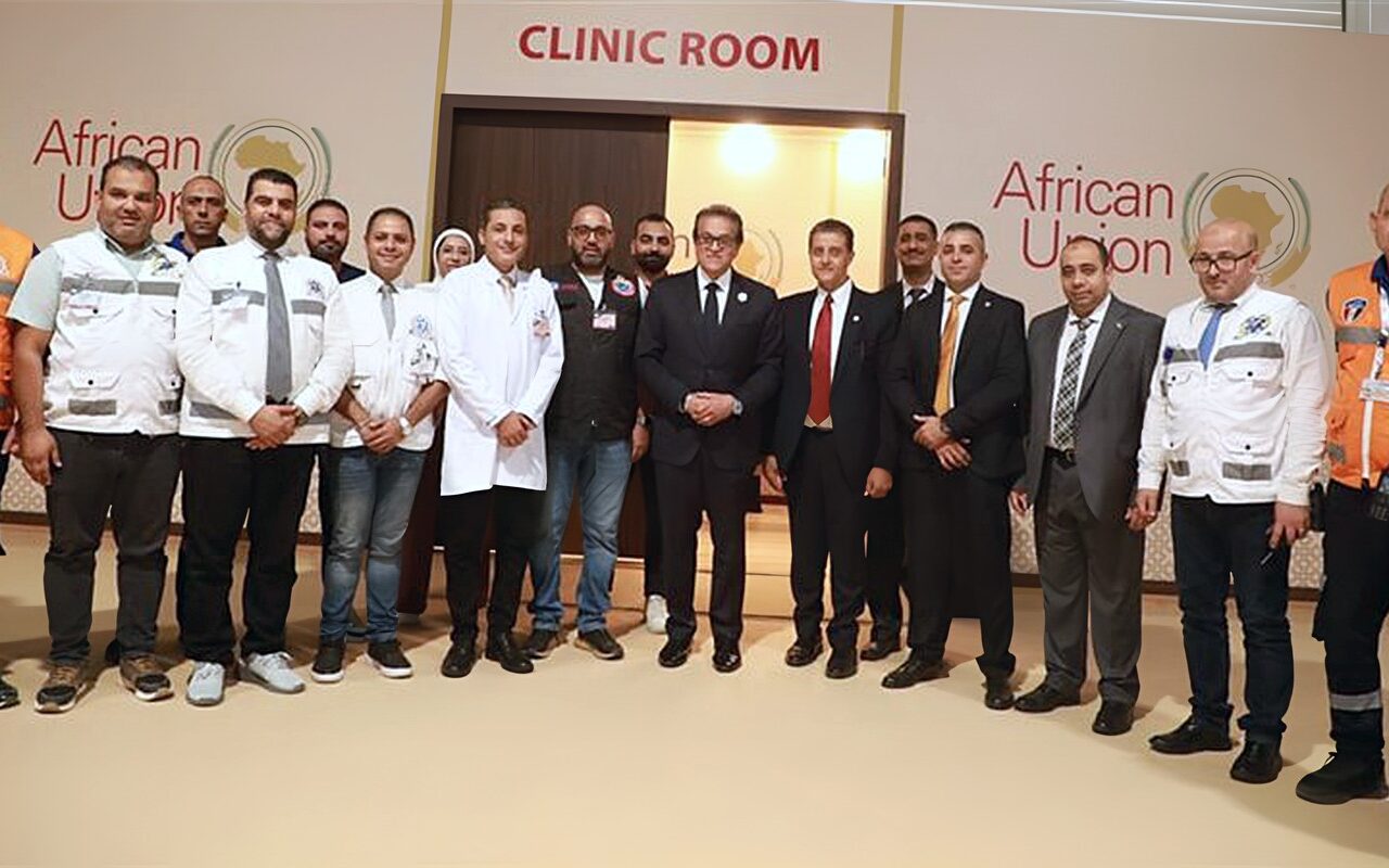الصحة تقدم خدمات التأمين الطبي لـ 239 مشاركا في منتدى “أفريقيا GO 63”