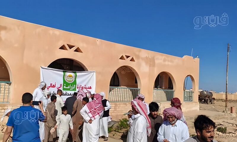 محافظ مطروح يتابع توزيع 10 أطنان من الدواجن والمساعدات الغذائية