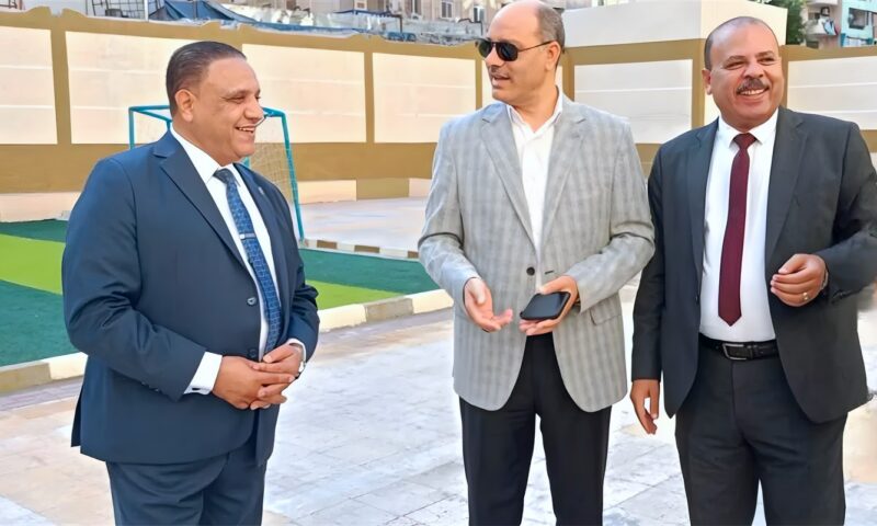 تعليم الإسكندرية يتفقد مدرسة عزيز أباظة الابتدائية بمنتزه ثانٍ