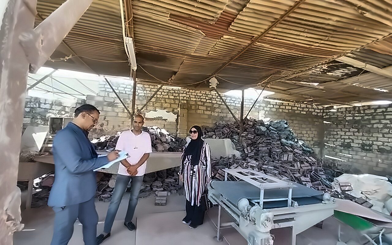 “العمل” تنفذ حملات تفتيشية على منشآت المنطقة الصناعية بالوادي الجديد