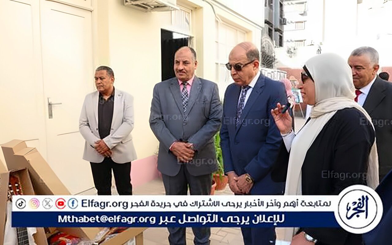 محافظ المنيا يفتتح مركز التنمية المهنية لخدمة 125 ألف معلم وطالب بمدرسة «أبو شناف»