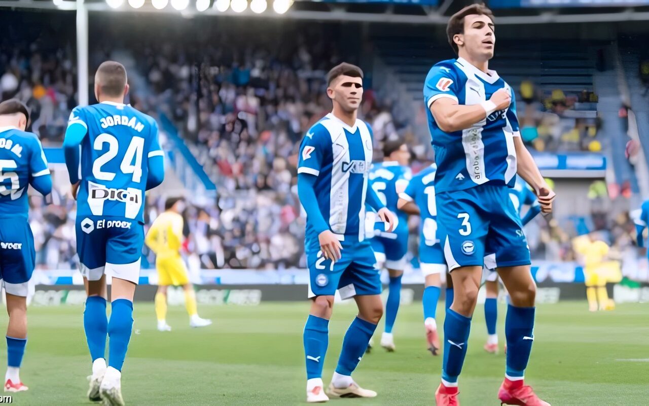 ديبورتيفو ألافيس يتقدم على مالاجا بهدف دون رد في الشوط الأول بالدوري الإسباني