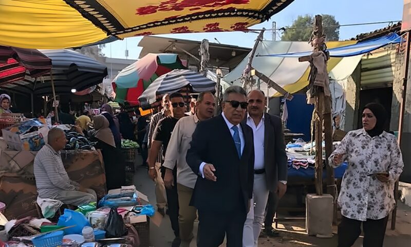 توجيهات عاجلة لمحافظ الدقهلية بشأن الإشغالات والباعة الجائلين بحي غرب المنصورة
