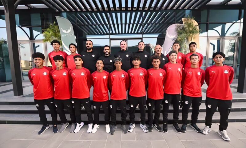 بعثة منتخب مصر تحت 15 عامًا تطير إلى أذربيجان لخوض كأس العالم