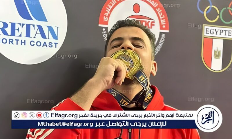 جامعة قناة السويس تهنئ بطلها عمر الهرش لحصده المركز الأول في بطولة العالم