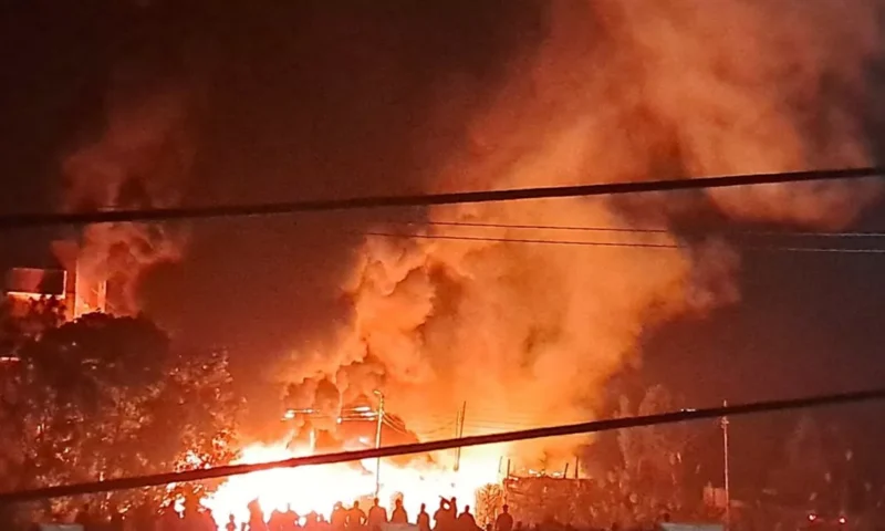 وفاة مسن وإصابة 3 آخرين حصيلة ضحايا حريق كسارة البلاستيك في طوخ بالقليوبية