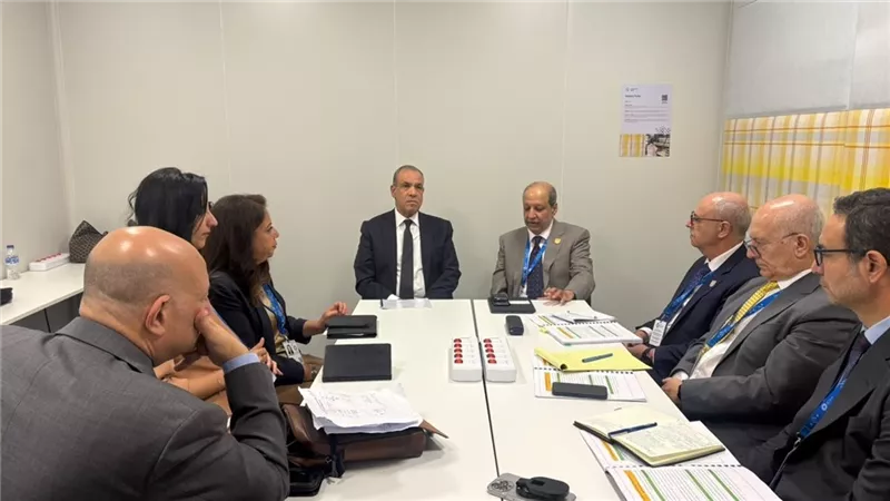وزير الخارجية يلتقي المدير العام ورئيس مجلس إدارة الصندوق العربي للإنماء الاقتصادي والاجتماعي