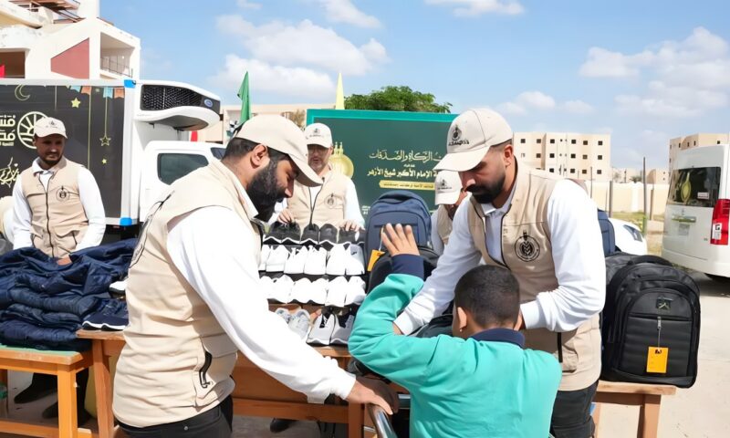 جهاز مستقبل مصر وبيت الزكاة يقدمان دعمًا متكاملًا لطلاب التربية الفكرية بقنطرة شرق