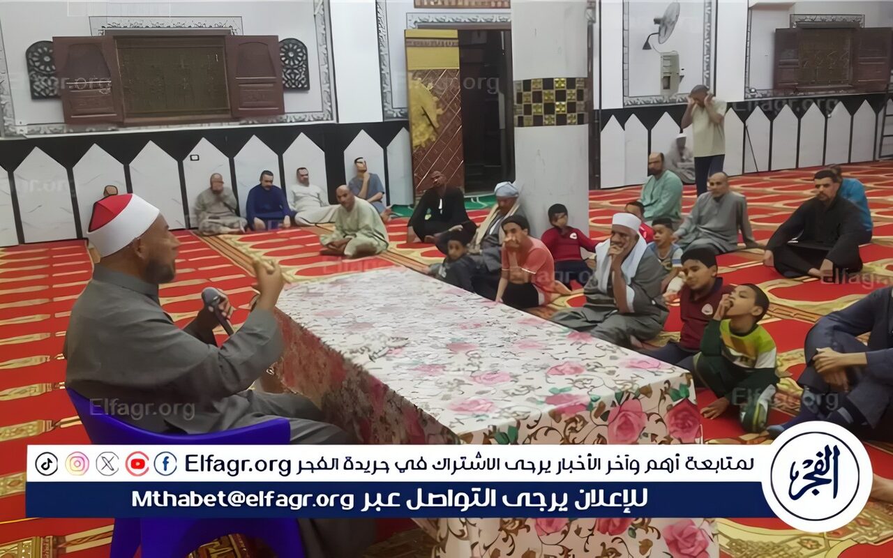 أوقاف الفيوم تنظم برنامج «المساجد المحورية» في 291 مسجدًا لتعزيز قيم التعاون والتراحم