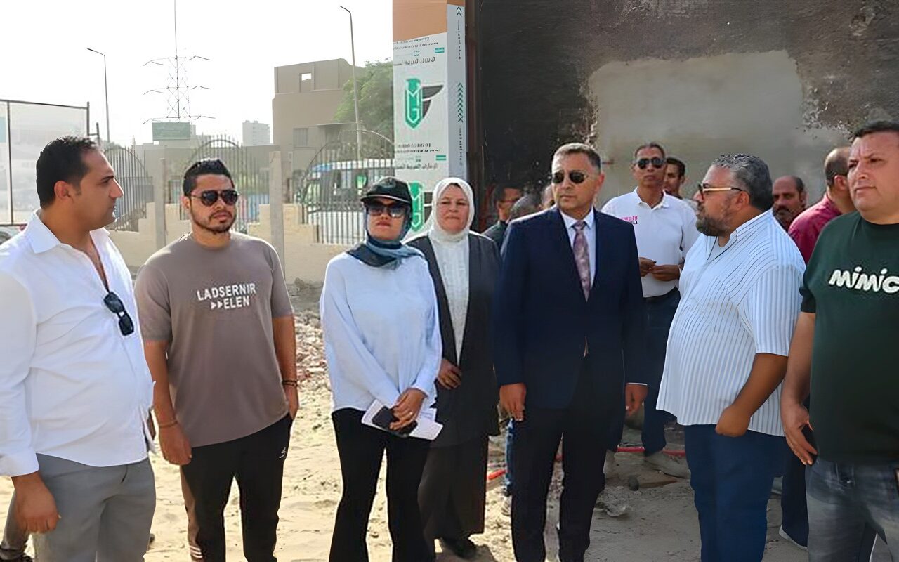 محافظ القليوبية يتابع أعمال تطوير مشروع المرجوشي بلازا بشبرا الخيمة