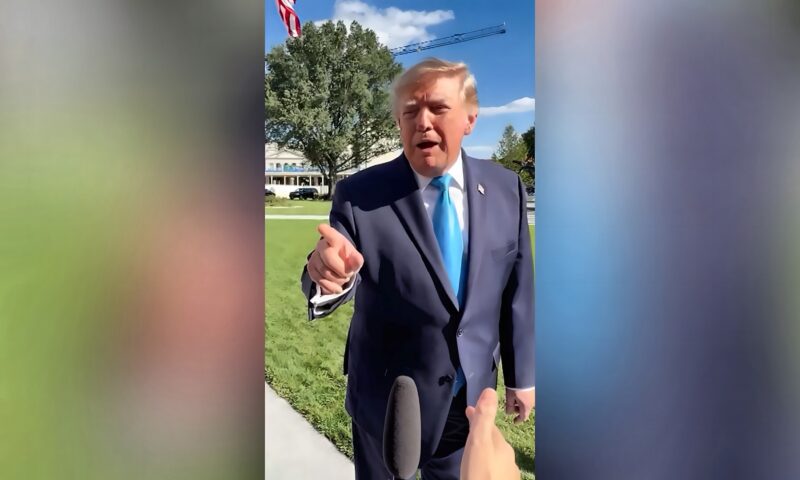 ترامب يهاجم مذيعة CNN بعد سؤال حول تدني نسبة تأييده باستطلاعات الرأي