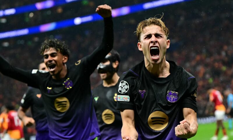 برشلونة يهزم غلطة سراي.. إليك نتائج 9 مباريات ضمن دوري أبطال أوروبا