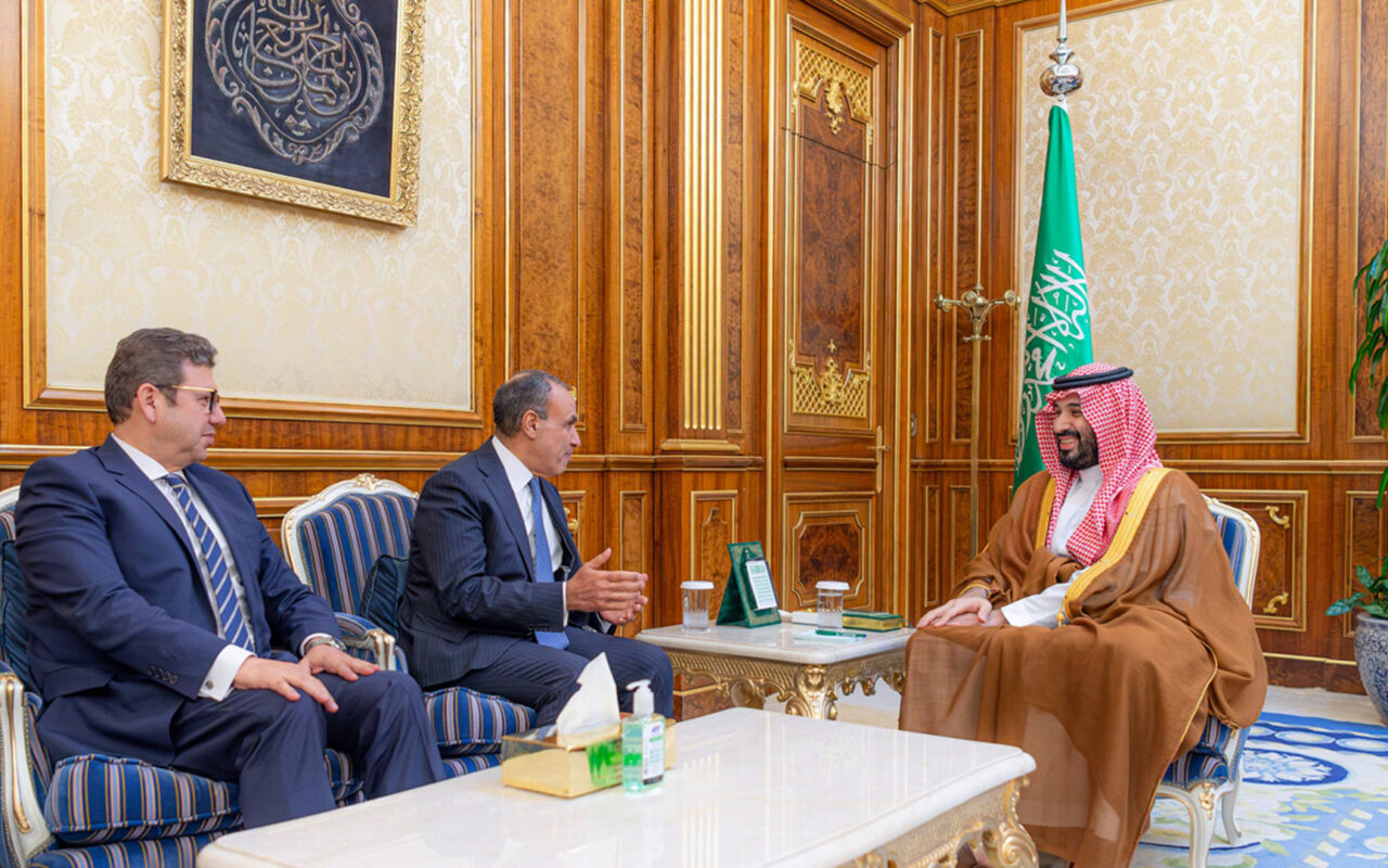 ولي العهد السعودي يستقبل وزير الخارجية ورئيس المخابرات المصريين ويتسلم رسالة خطية من السيسي