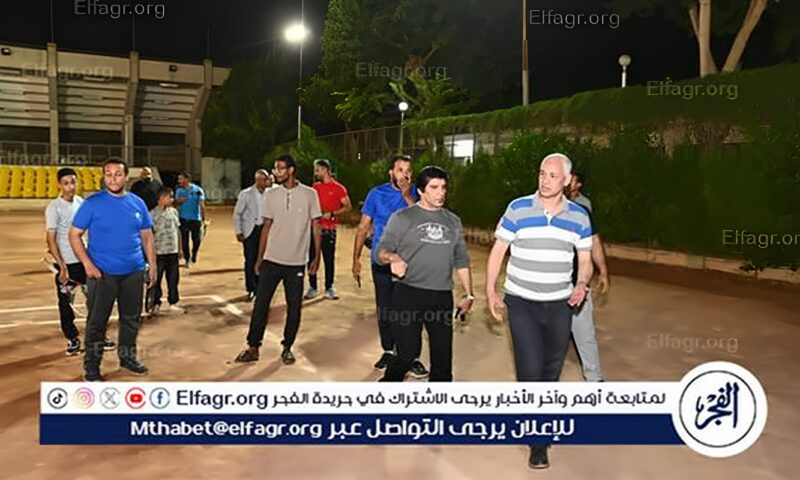رئيس جامعة أسيوط يتفقد سير العمل بالقرية الأولمبية مساء اليوم