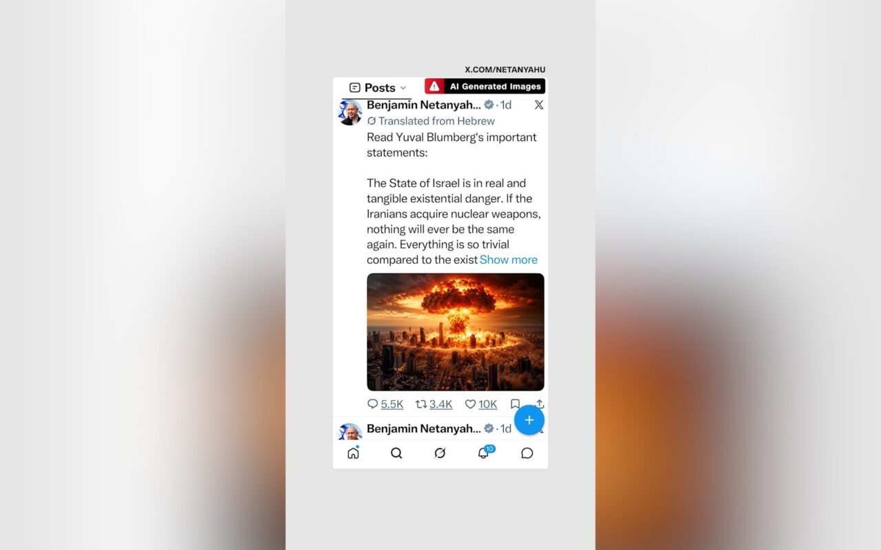 “قنبلة نووية تضرب تل أبيب”.. نتنياهو يثير غضبًا بمنشور قبل الانتخابات
