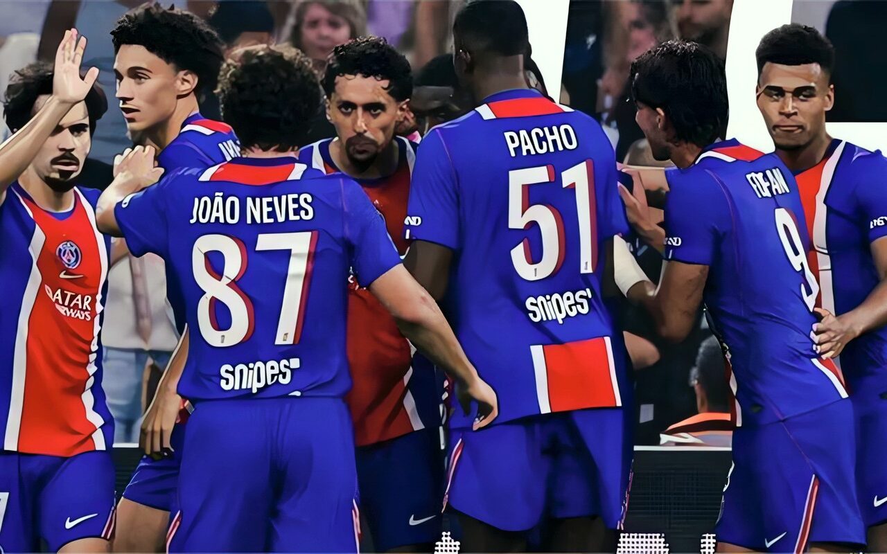 الدوري الفرنسي، باريس سان جيرمان يتقدم 2-1 أمام لوهافر بالشوط الأول