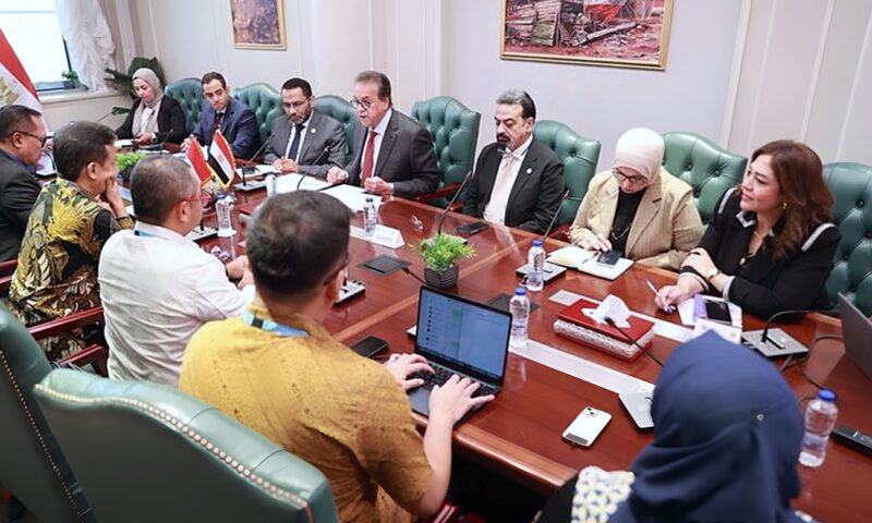 وزير الصحة يبحث مع نظيره الإندونيسي تمويل تطوير المنظومة الصحية وتحديث الأجهزة الطبية