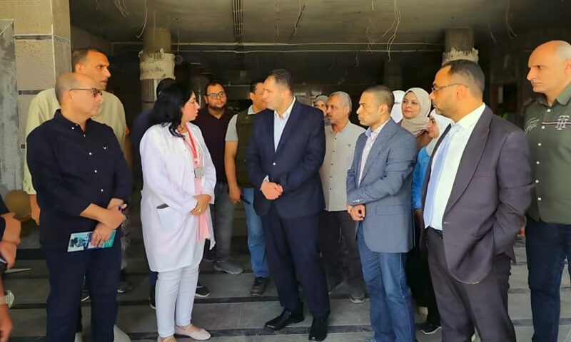 جولة لمحافظ دمياط بمستشفى الصحة النفسية.. متابعة الخدمات وتسريع معدلات التنفيذ