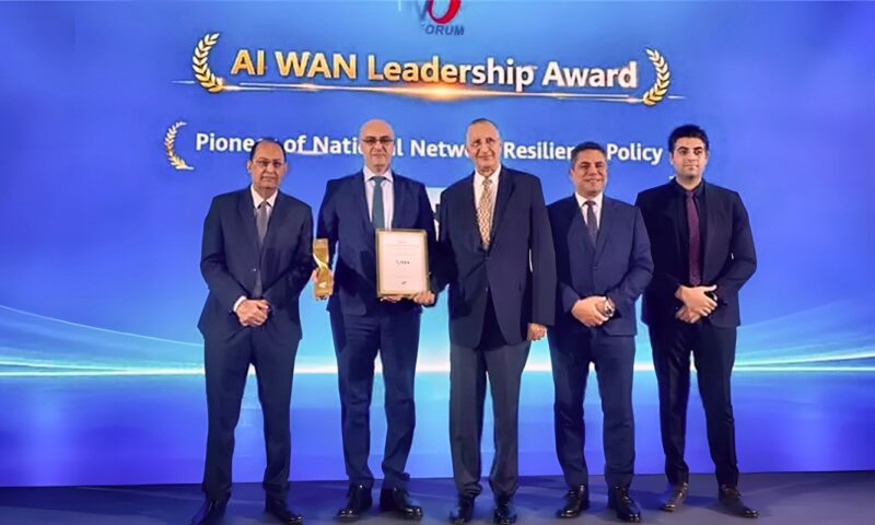 الجهاز القومي لتنظيم الاتصالات يحصد جائزة دولية للريادة في تطوير البنية التحتية الرقمية وتعزيز أمن الشبكات وحماية الأطفال على الإنترنت