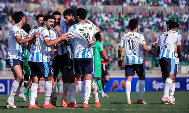 طاقم حكام غاني لإدارة مباراة المريخ بينتيو وبيراميدز بدوري أبطال أفريقيا