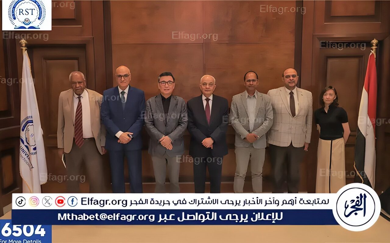جامعة الريادة تستقبل وفد جامعة كيوشو اليابانية لبحث التعاون المشترك