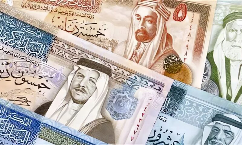 تراجع سعر الدينار الأردني مقابل الجنيه المصري في البنوك
