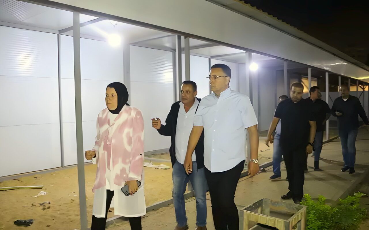 محافظ القليوبية يتفقد أعمال تطوير الترعة البولاقية بنزلة أم بيومي