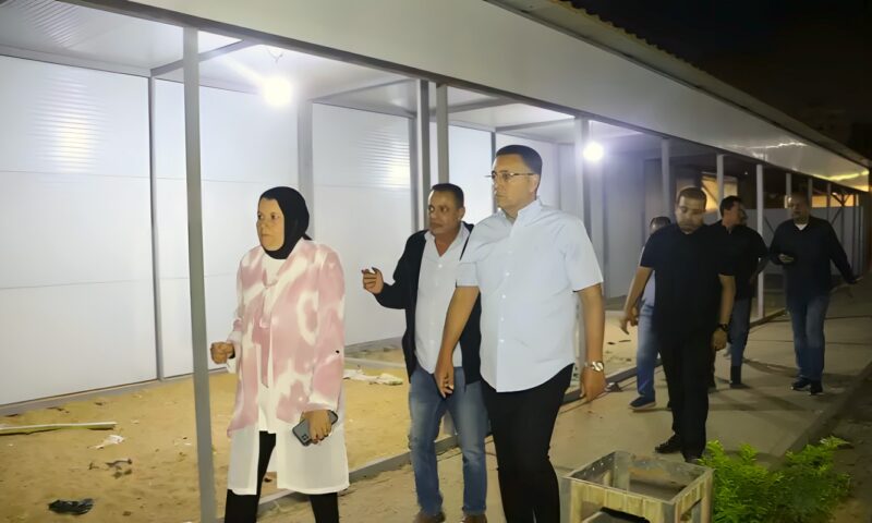 محافظ القليوبية يتفقد أعمال تطوير الترعة البولاقية بنزلة أم بيومي