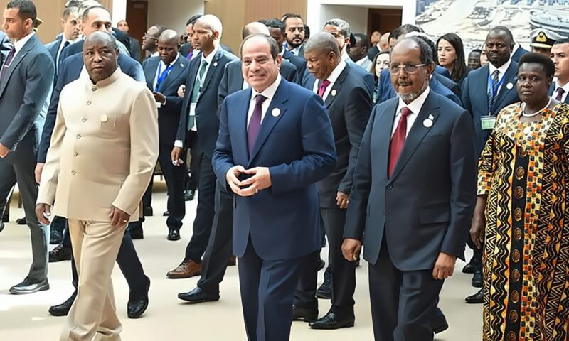 السيسي يطالب بتحويل تطلعات القارة الأفريقية وطموحات شعوبها إلى إنجازات ملموسة