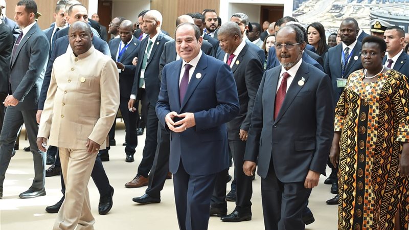 السيسي يطالب بتحويل تطلعات القارة الأفريقية وطموحات شعوبها إلى إنجازات ملموسة