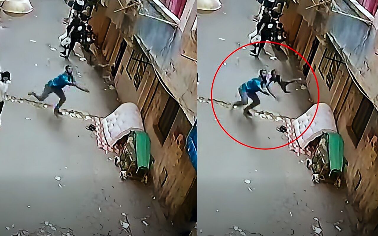 شاب ينقذ طفلاً سقط من الشرفة في مصر.. وفيديو يوثق اللحظات الحاسمة