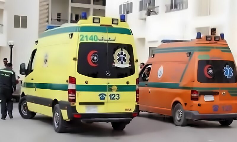 إصابة 5 أشخاص في تصادم سيارة ودراجة نارية على الطريق الزراعي بالغربية