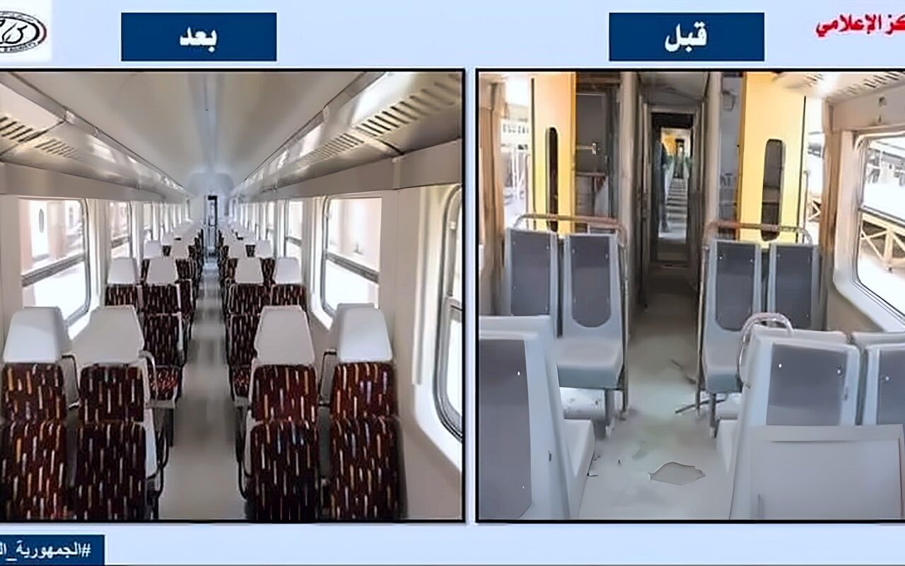 السكك الحديدية: تطوير نظم الإشارات والمحطات، تحديث 33 ورشة وإنشاء 8 ورش جديدة