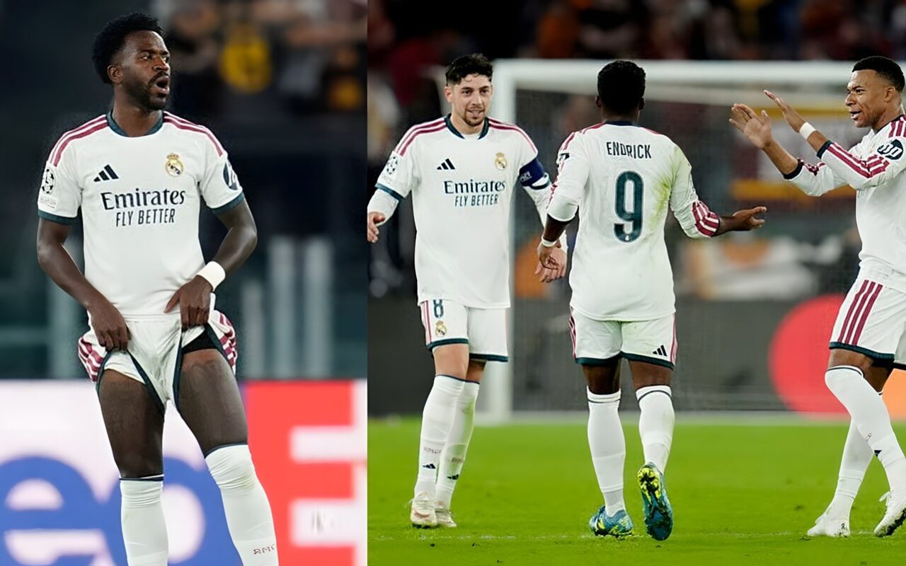 خروج فينيسيوس يشعل “ريمونتادا” مدريدية مجنونة أمام روما