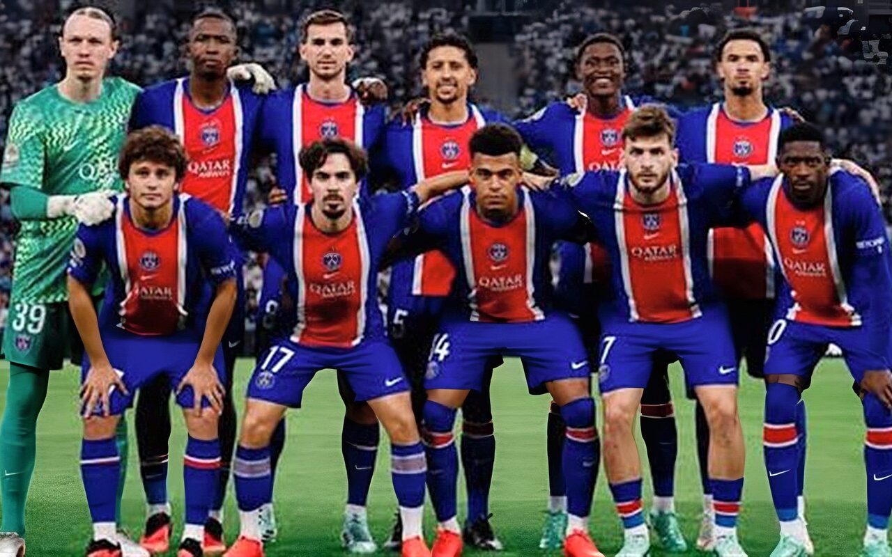 الدوري الفرنسي، التشكيل الرسمي لمباراة باريس سان جيرمان ضد لومان