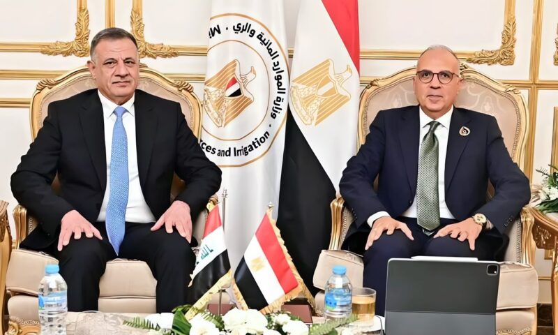 مصر والعراق تبحثان توظيف الذكاء الاصطناعي وإعادة استخدام مياه الصرف الزراعي