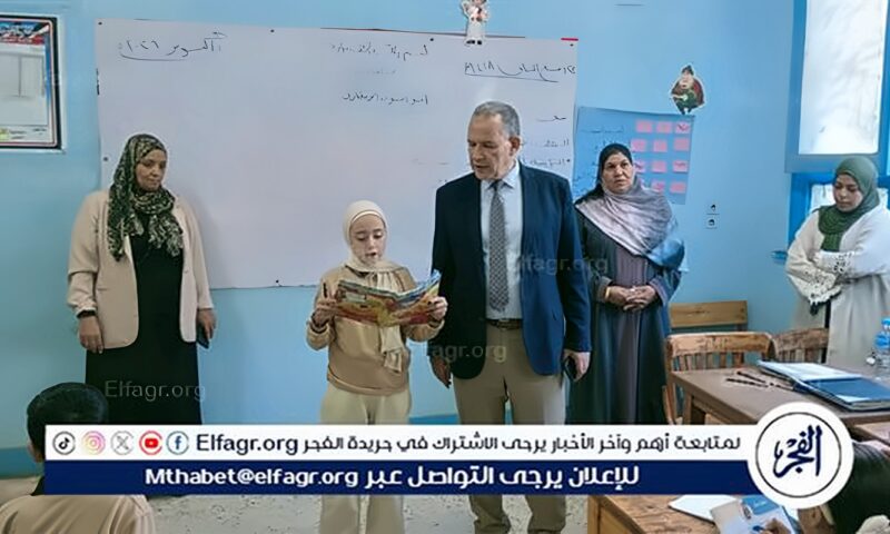 وكيل تعليم أسيوط يترأس الاتوبيس الطائر للمتابعة ويستهدف 23 مدرسة بقرى ساحل سليم