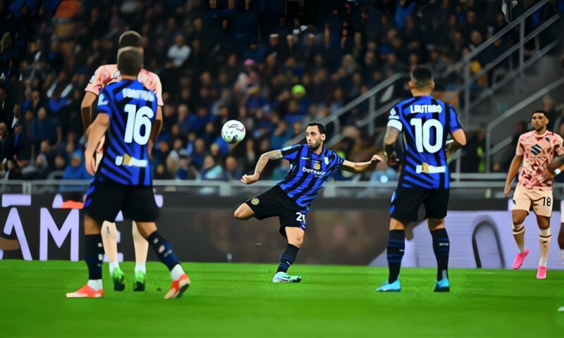 رغم النقص العددي.. إنتر ميلان يفوز على شاختار بهدف قاتل في دوري الأبطال