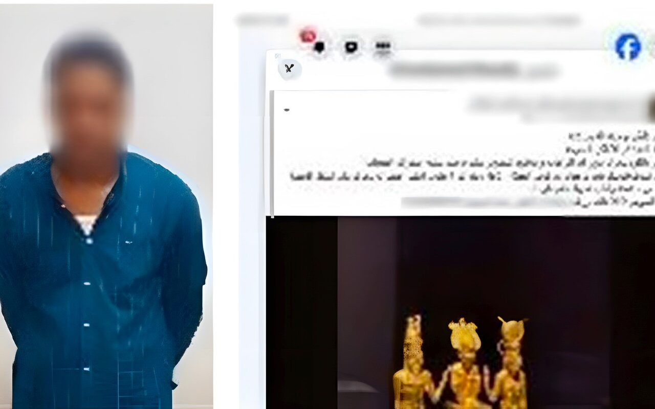 سقوط نصاب يروج للتنقيب عن الآثار وبيعها على السوشيال ميديا في الوادي الجديد