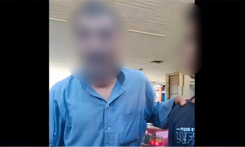 كشف ملابسات فيديو ادعاء أب تعرضه للضرب والطرد من بيته على يد نجله بالشرقية