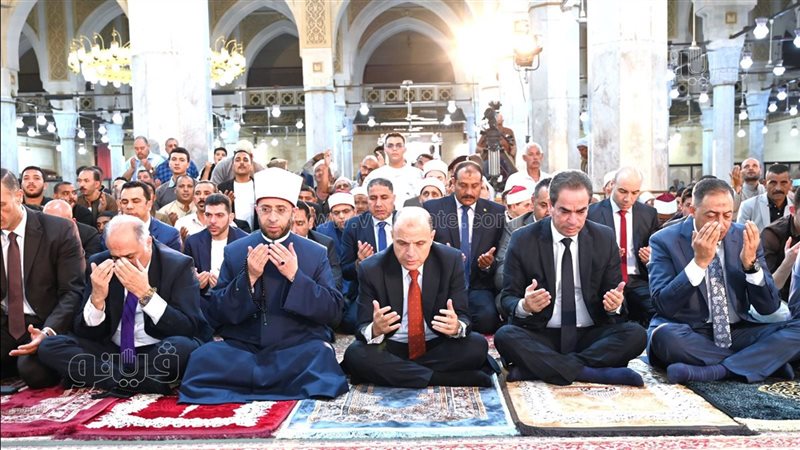 وزير الأوقاف ومحافظ الغربية ورئيس الوطنية للإعلام يؤدون صلاة الجمعة بمسجد السيد البدوي