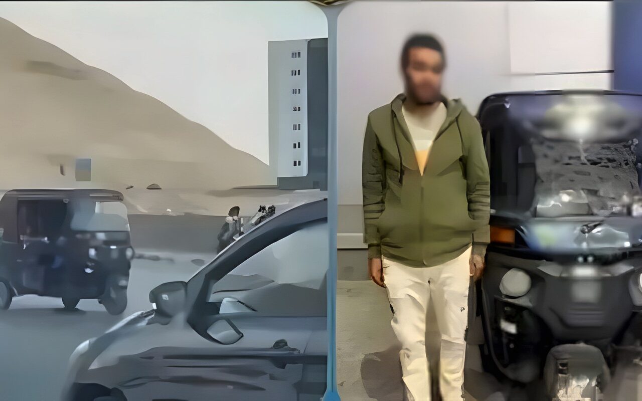 «اختصار الطريق» وراء المخالفة، ضبط سائق توك توك سار عكس الاتجاه في المقطم