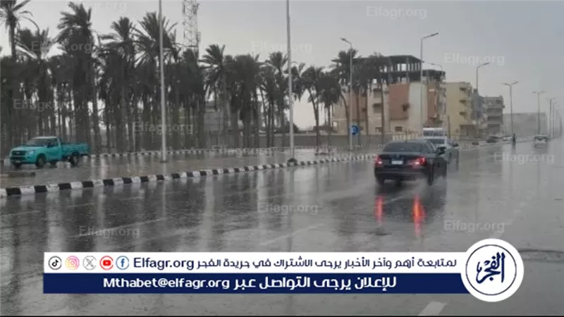 الأرصاد: استمرار فرص سقوط الأمطار غدًا وانخفاض الحرارة ليلًا إلى 17 درجة